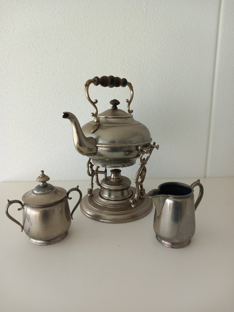 Antieke theeset, Antiek en Kunst, Ophalen of Verzenden