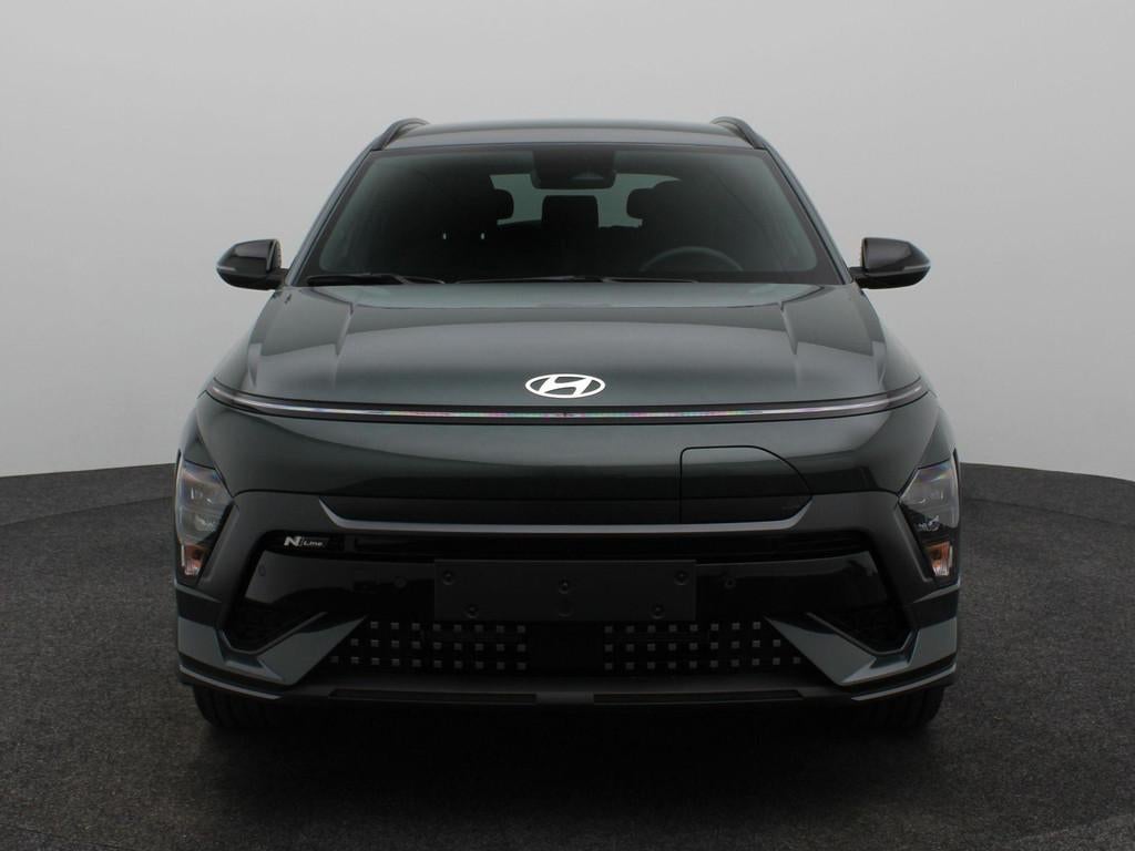 Hyundai Kona Electric N Line Business 64.8 kWh | Warmtepomp, Auto's, Hyundai, Stof, Met garantie (alle), Nieuw, 204 pk