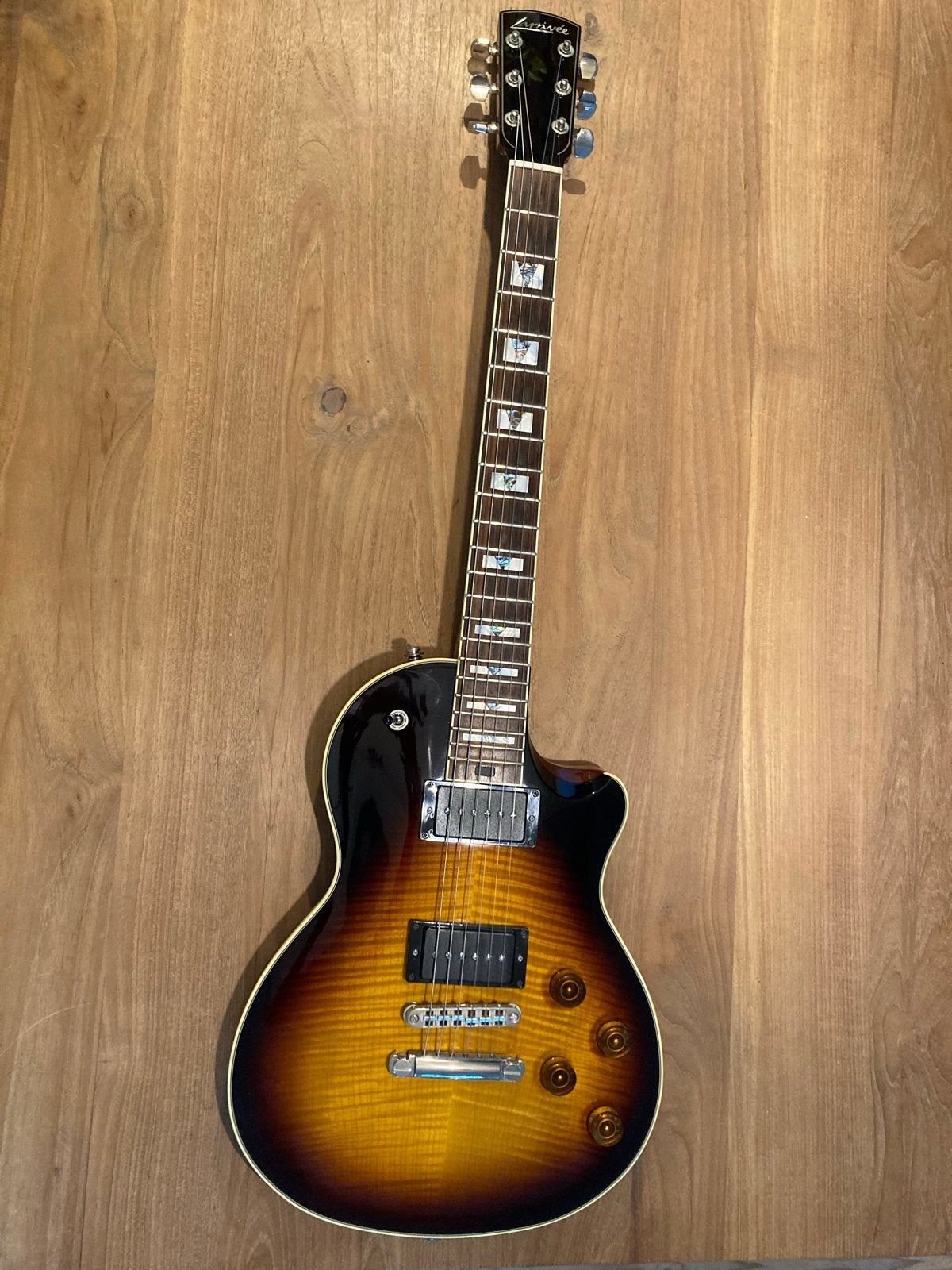 Larrivée RS-4 Solid Body  - electrische gitaar, Ophalen of Verzenden, Gebruikt, Solid body, Overige merken
