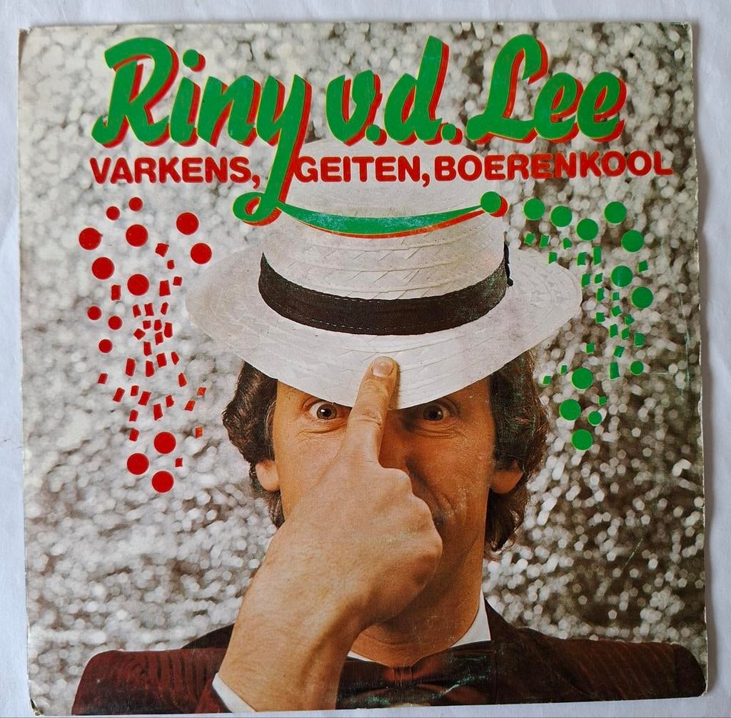 Riny v.d. Lee     Varkens, Geiten, Boerenkool, Ophalen of Verzenden, Gebruikt, 7 inch, Single