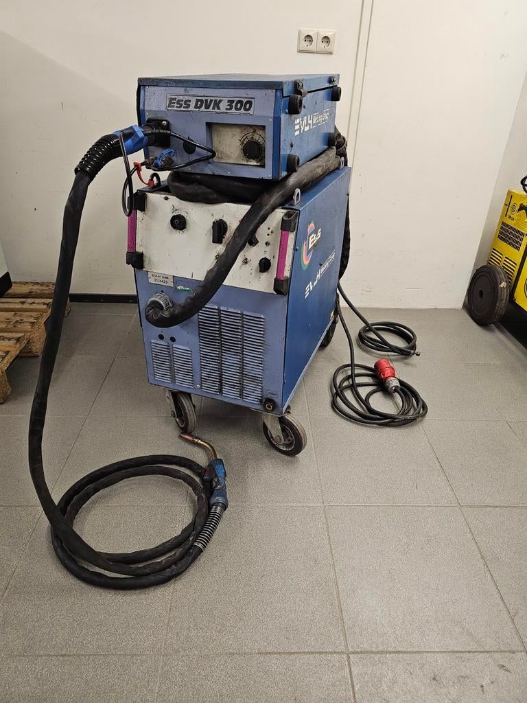 ESS DVK 300 MIGMAG lasapparaat 400V - compleet, Ophalen, Gebruikt, ESS, ESS