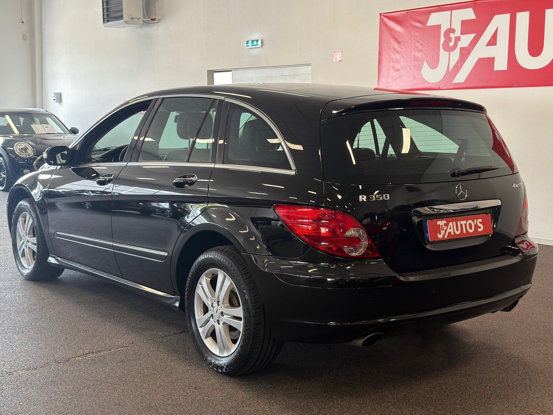 Mercedes-Benz R-klasse 350 4-Matic|NAVIGATIE|CRUISE|ECC AIRC, Zwart, Zwart, Leder, Vierwielaandrijving