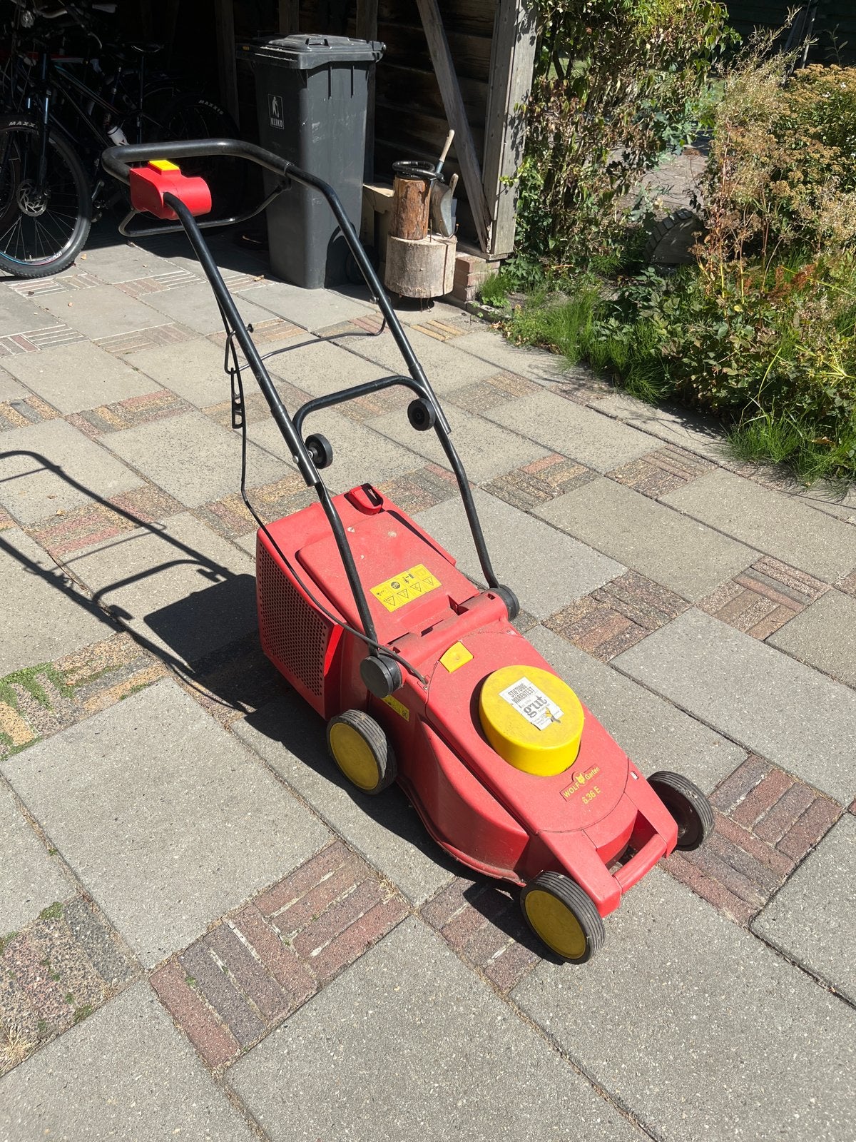 Wolf Garten 6.36E Elektrische Grasmaaier, Cirkelmaaier, Gebruikt, Elektrische grasmaaier, Ophalen of Verzenden