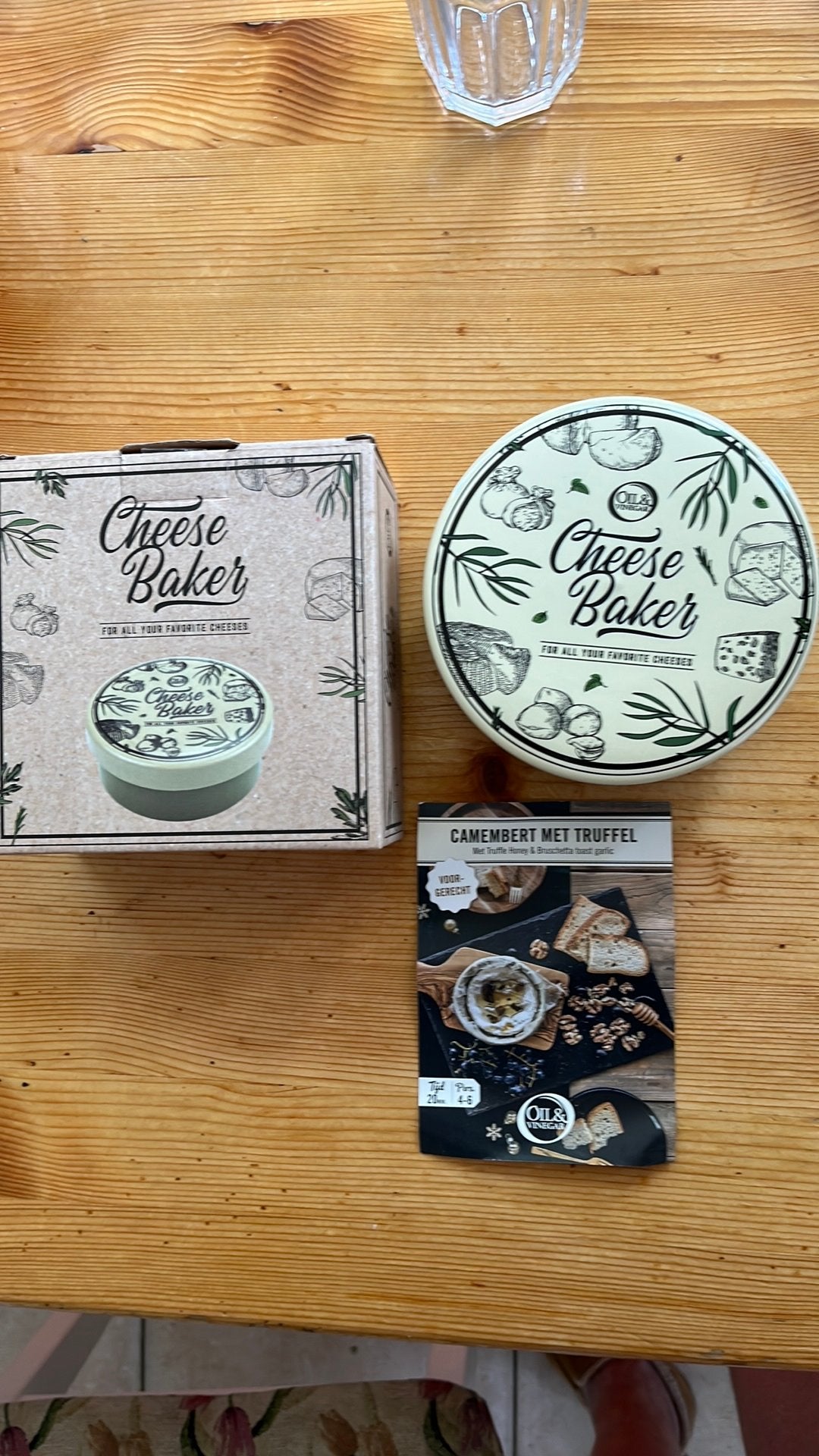 Cheese Baker (Oil & Vinegar) kaasmaker. Nieuw in doos., Overige typen, Ophalen of Verzenden, Nieuw, Steen/keramiek