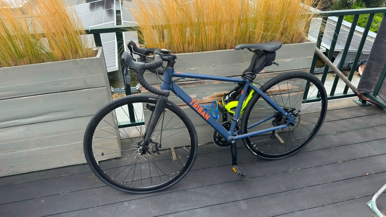 Triban racefiets, zo goed als nieuw, schijfremmen, Fietsen en Brommers, Fietsen | Racefietsen, Overige merken, Heren, Aluminium