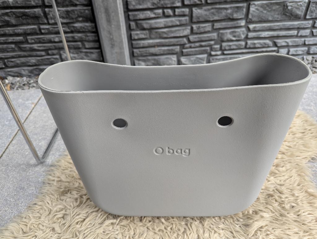 O'Bag Mini Body Licht grijs, Sieraden, Tassen en Uiterlijk, Ophalen of Verzenden, Zo goed als nieuw, Grijs, Schoudertasje