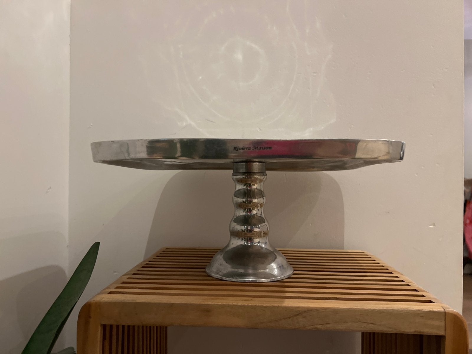 Riviera Maison Etagere/plateau Metaal, Ophalen of Verzenden, Zo goed als nieuw, Zilver, Metaal