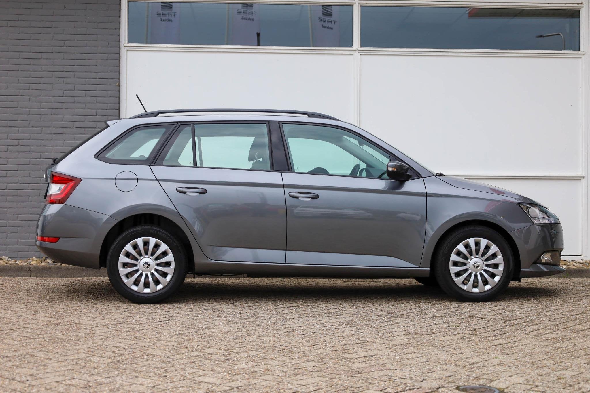 Skoda Fabia Combi 1.0 TSI 95pk Ambition | Cruise Control | P, Auto's, Voorwielaandrijving, 12 maanden, Stof, Gebruikt
