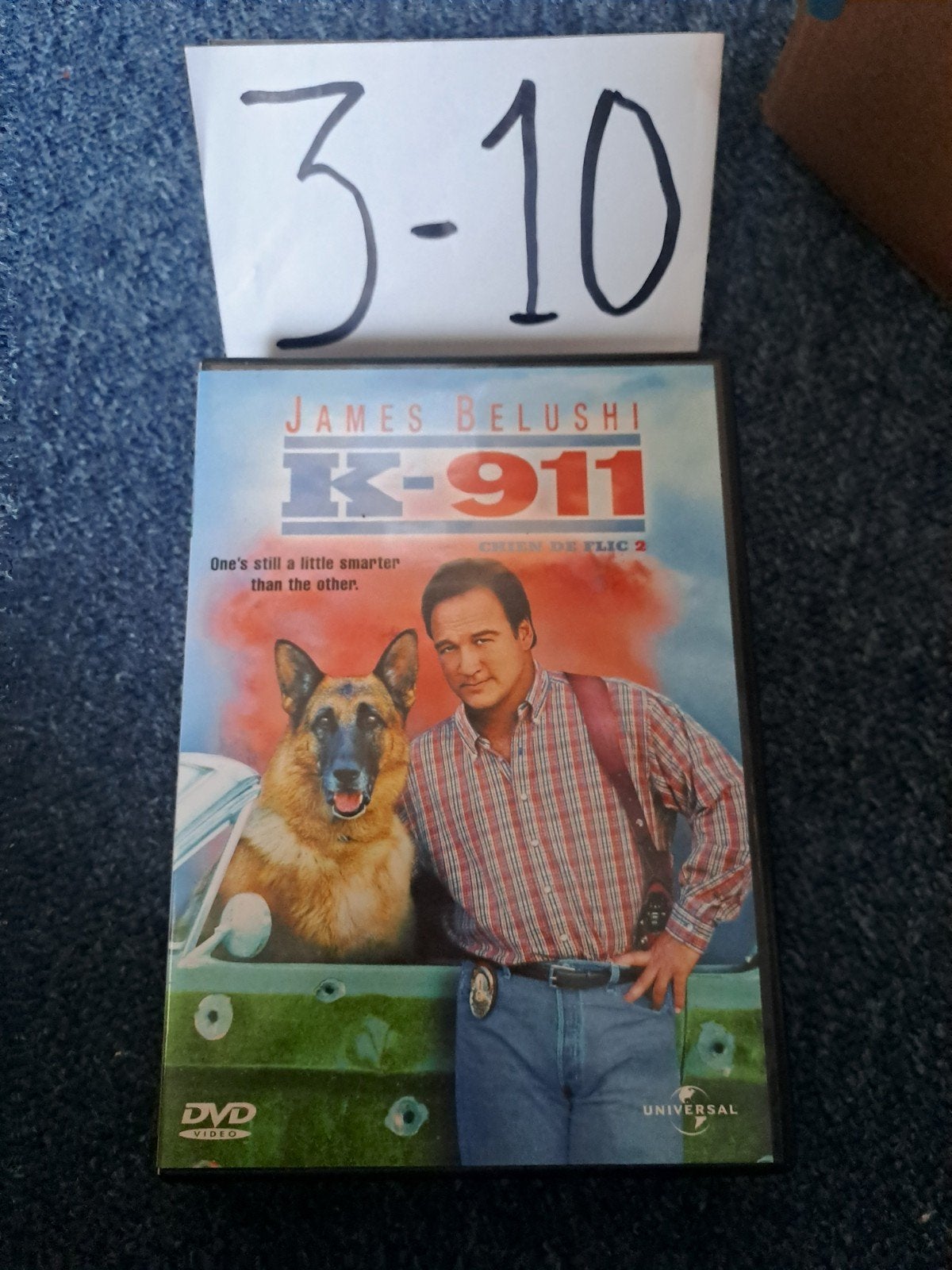 K-911 DVD - James Belushi - Actiekomedie, Actiekomedie, Ophalen of Verzenden, Zo goed als nieuw, Vanaf 12 jaar