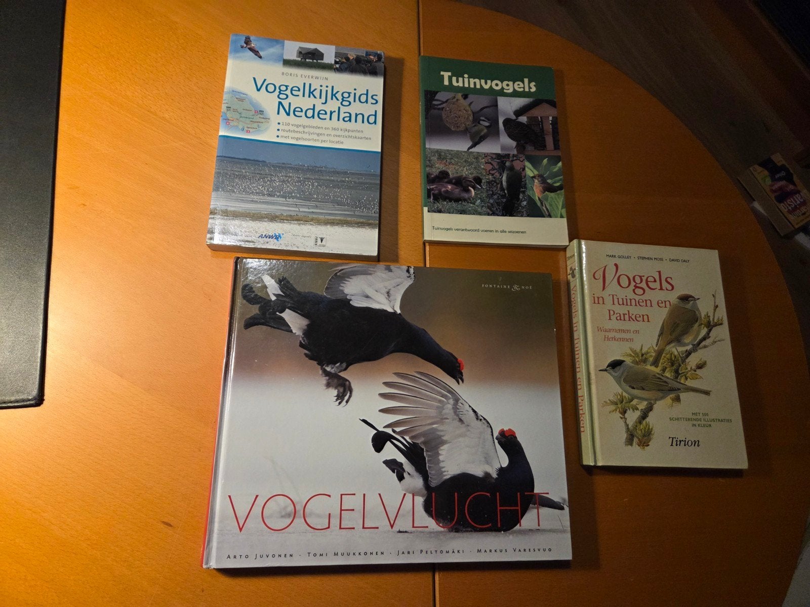 Vogelboeken set: Vogelvlucht, Tuinvogels, Vogelkijkgids, Boeken, Ophalen of Verzenden, Gelezen, Vogels, Diverse auteurs