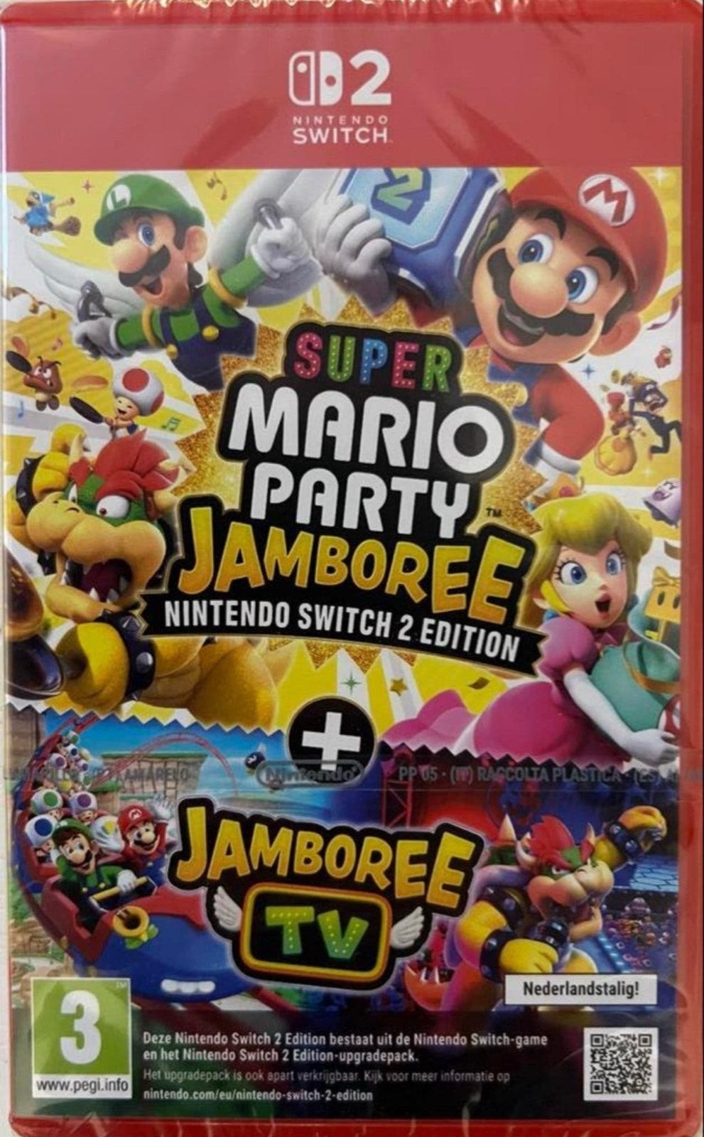 Super Mario Party Jamboree - Switch 2 Ed. (Nieuw verzegeld), Spelcomputers en Games, Overige genres, Nieuw, Eén computer, Ophalen of Verzenden