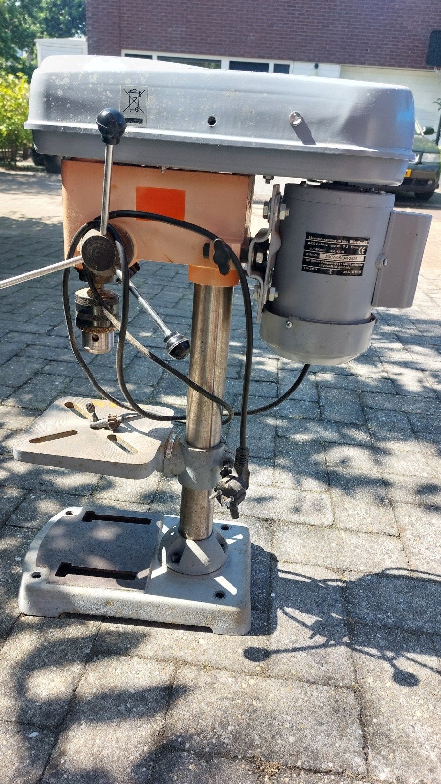 Einhell tafelboormachine SB 501/1 - Zo goed als nieuw, Ophalen, Zo goed als nieuw, 400 tot 600 watt, Kolomboormachine