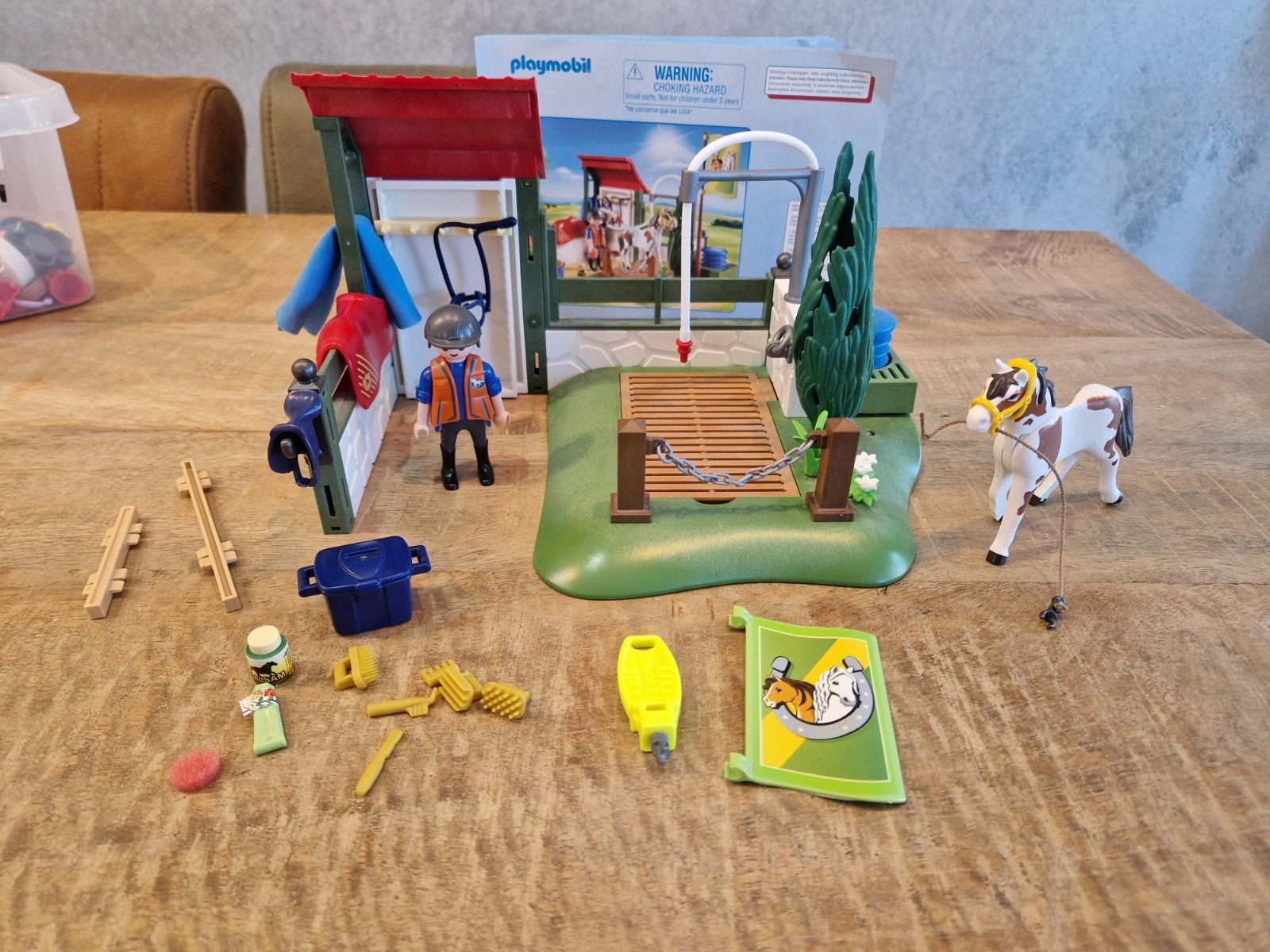 PLAYMOBIL Country Paardenwasplaats - 6929, Ophalen of Verzenden, Zo goed als nieuw