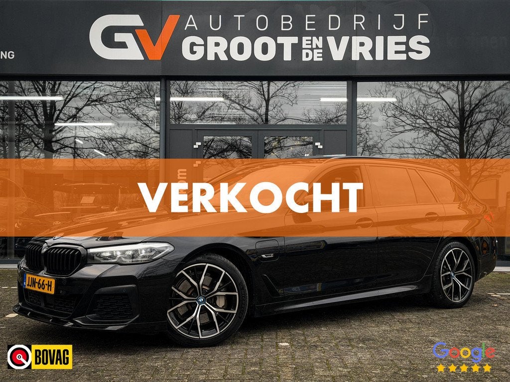 BMW 5-serie Touring 530e Business Edition Plus M-Sport|Panor, 1998 cc, Euro 6, 4 cilinders, Zwart