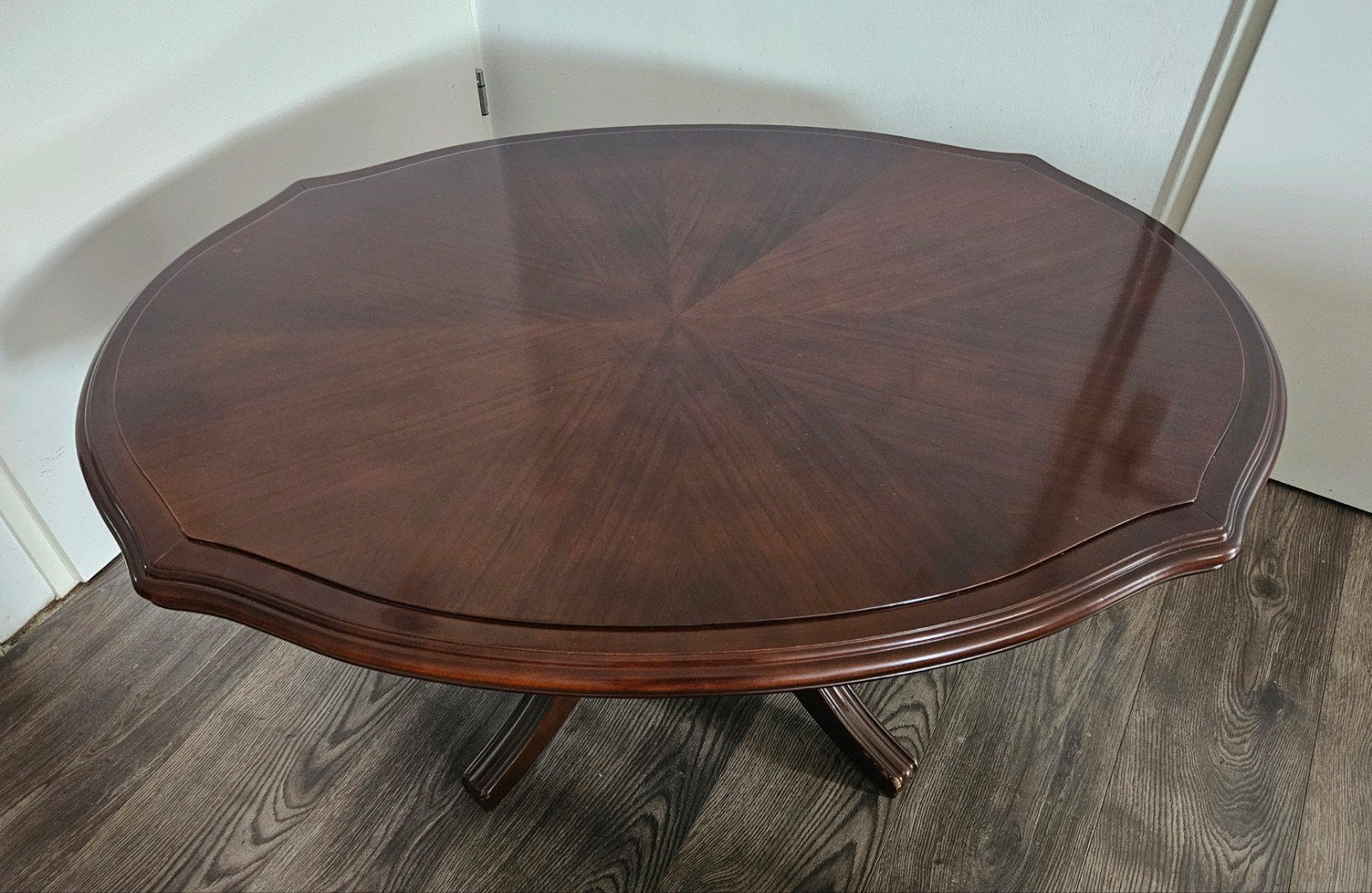 Klassieke ovale salontafel, Ophalen, Ovaal, 100 tot 150 cm, 50 tot 100 cm