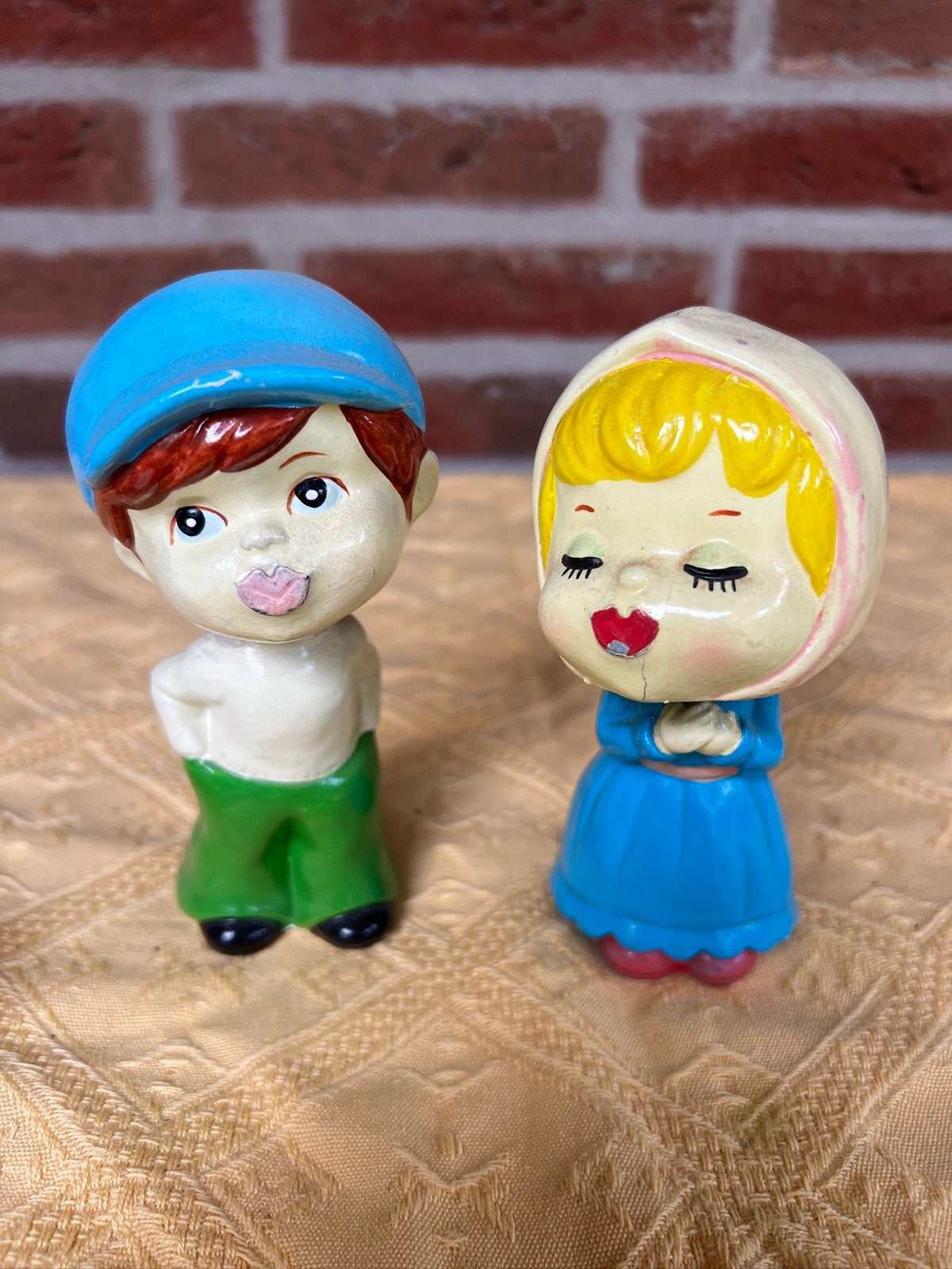 “Bobblehead” stelletje., Verzamelen, Ophalen of Verzenden, Gebruikt