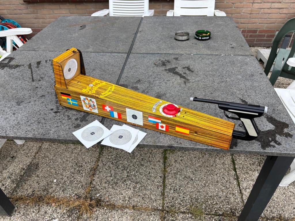 Technofix Sport Trainer Mystery Shooting Gallery, Antiek en Kunst, Antiek | Speelgoed, Ophalen of Verzenden