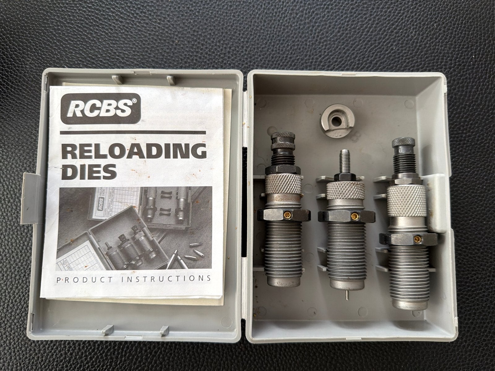 RCBS 3-DIE CARB SET .454 CASULL met Shell Holder #11, Ophalen of Verzenden, Zo goed als nieuw