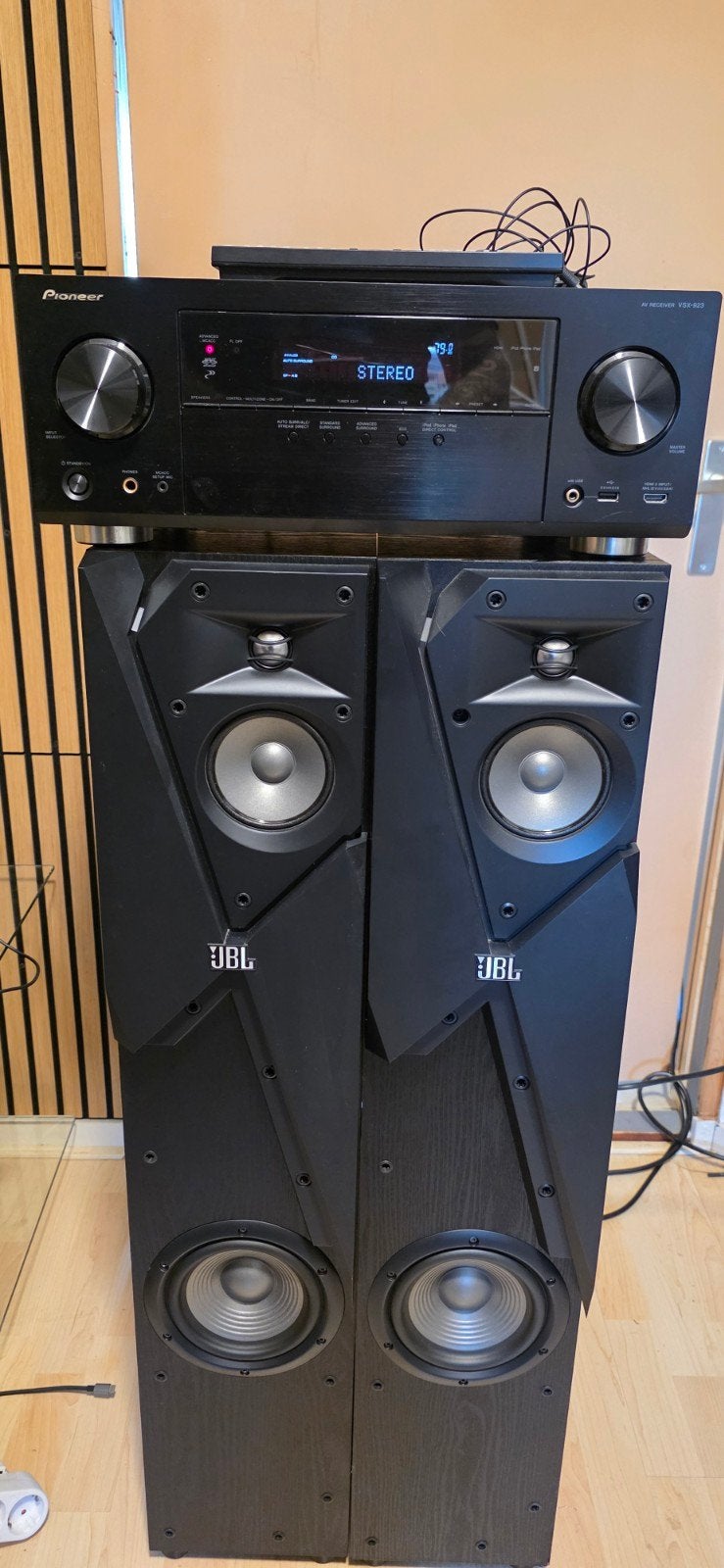 Pioneer VSX-923 + JBL Studio 180 luidsprekers, Ophalen, Pioneer