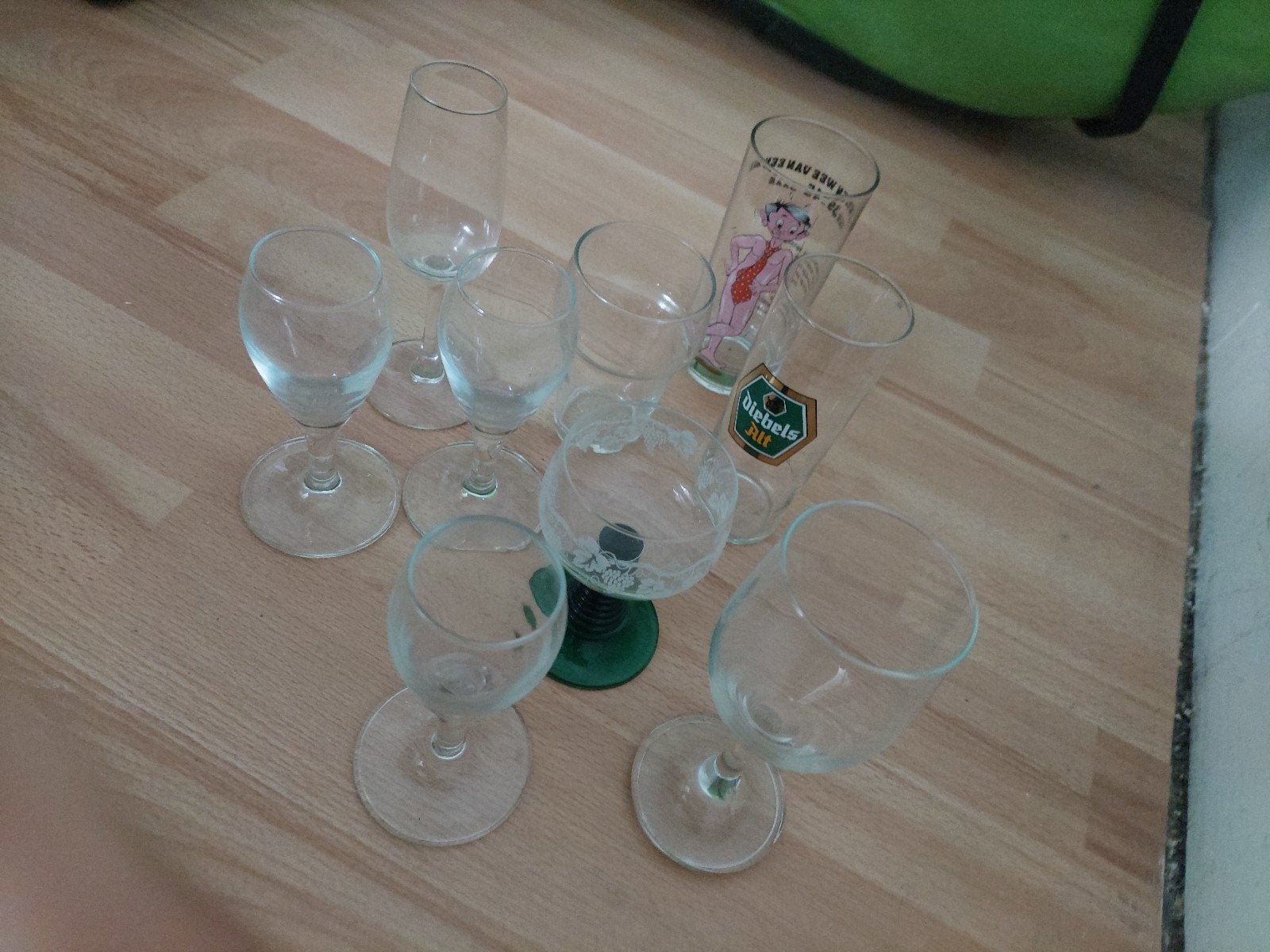 Gratis diverse Glazen Collectie - Bier, Wijn, Champagne, Ophalen, Meerkleurig, Overige merken, Glas