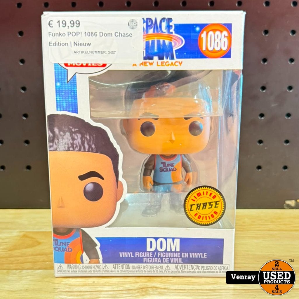 Funko POP! 1086 Dom Chase Edition | Nieuw, Funko, Gebruikt, Support@funko.com, 2802 Wetmore Avenue, Suite 300
Everett, WA 98201
USA