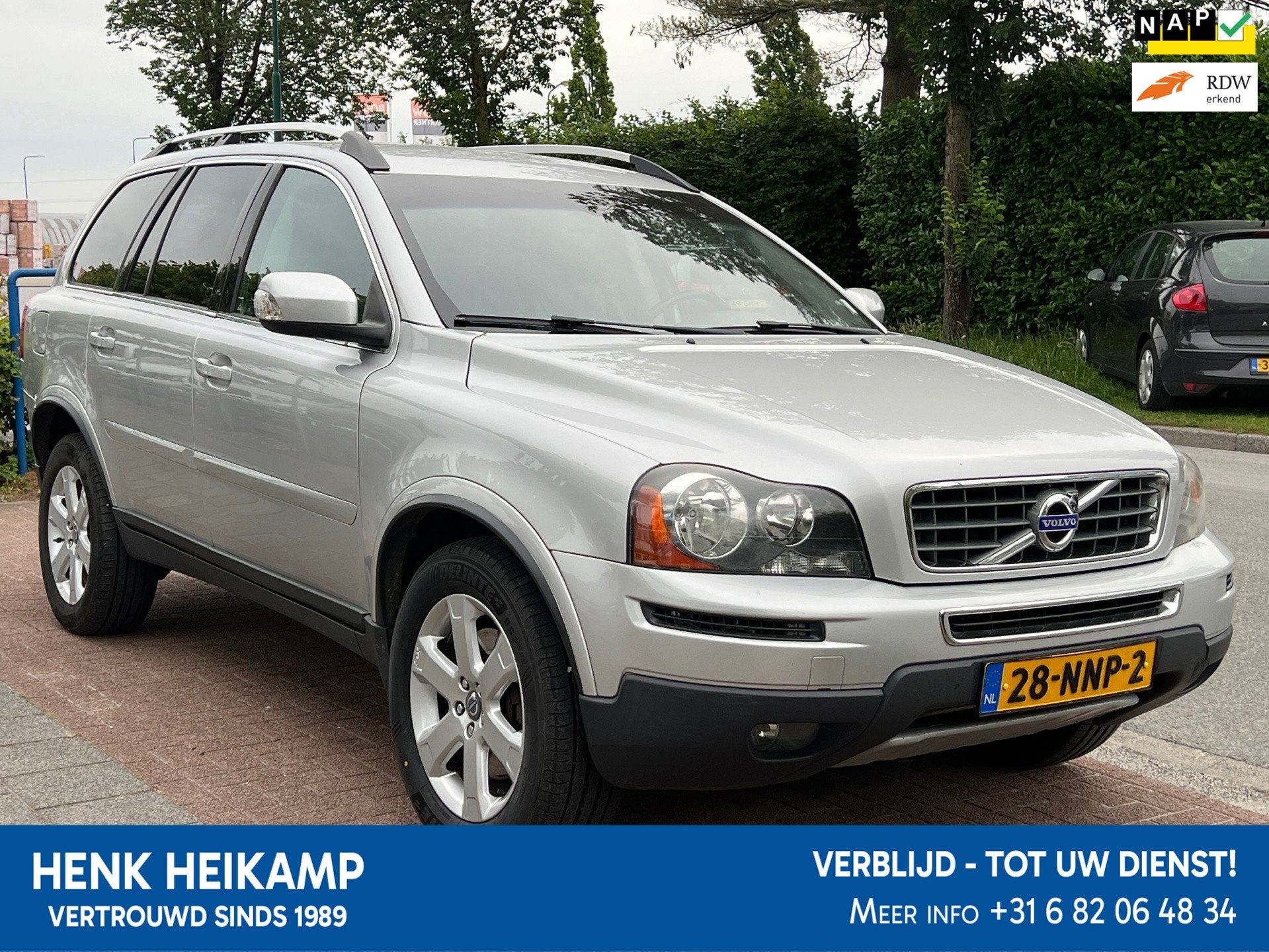 Volvo XC90 2.5 T5 Limited Edition *7 pers, Auto's, Gebruikt, Zwart, 7 stoelen, 2521 cc