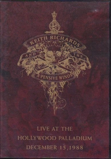 DVD KEITH RICHARDS AND THE X-PENSIVE WINOS ROLLING STONES 88, Alle leeftijden, Verzenden, Zo goed als nieuw