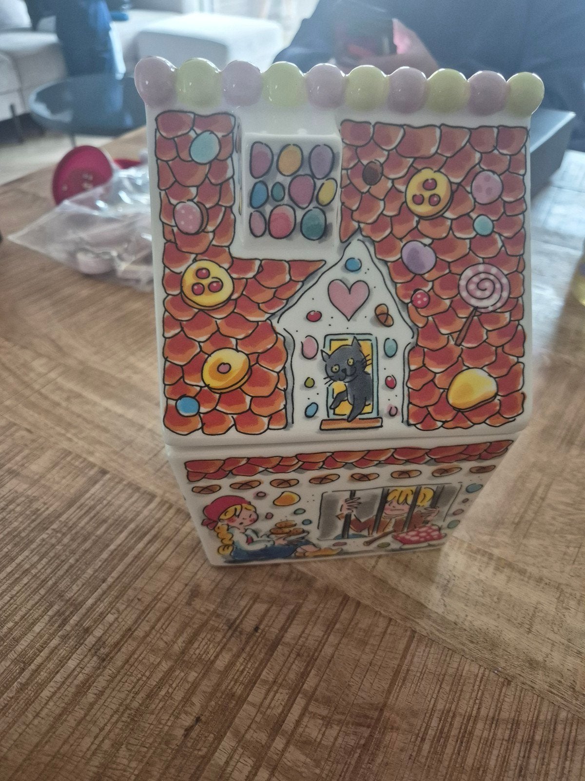 Efteling Blond Amsterdam Koekjespot Heksenhuisje cookie jar, Verzamelen, Ophalen of Verzenden, Nieuw, Gebruiksvoorwerp