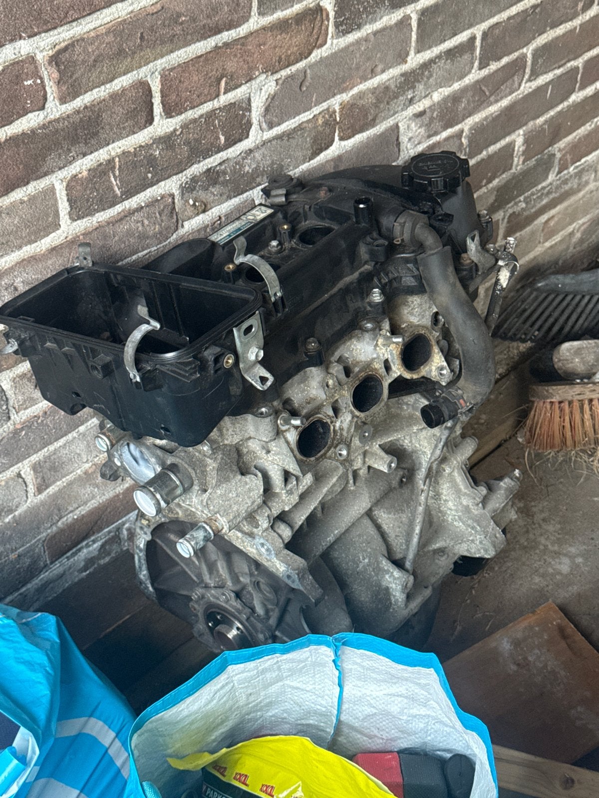 Motorblok 1KRFE Toyota Aygo / C1 / 107 - 1.0L (excl. aanbouw, Ophalen of Verzenden, Gebruikt, Toyota