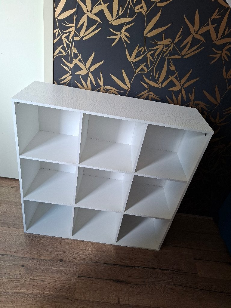 Vakkenkast wit 90x90, Ophalen, Gebruikt, 5 laden of meer, 50 tot 100 cm