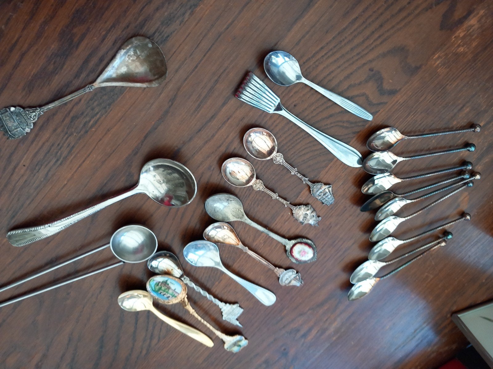 theelepels, Ophalen