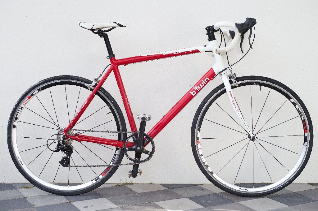 B'Twin Sport 1 racefiets 53 cm, Fietsen en Brommers, Fietsen | Racefietsen, Gebruikt, Aluminium, Meer dan 20 versnellingen, 53 tot 57 cm