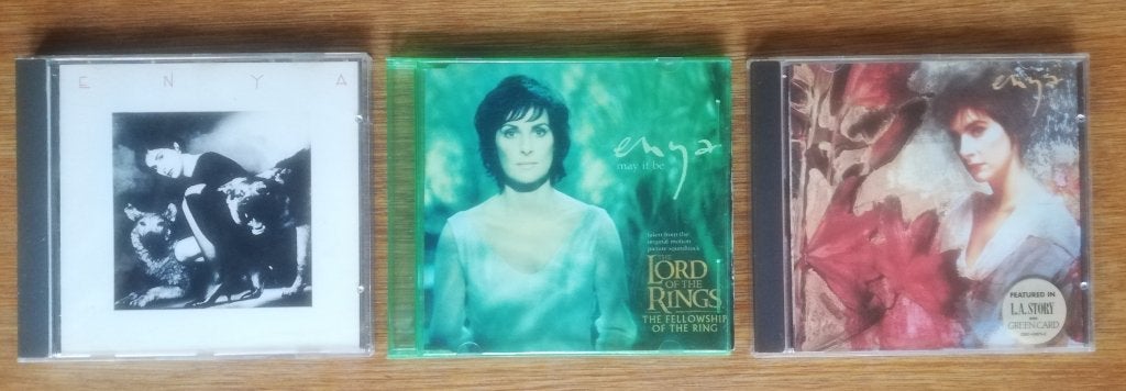 Enya - The celts, May it be Lord of the Rings, Watermark, Ophalen of Verzenden, Gebruikt