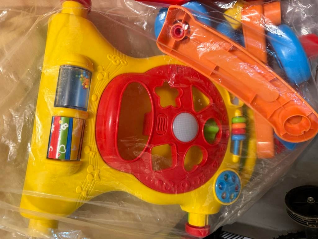 Loopstoel en loopwagen voor baby's, Kinderen en Baby's, Ophalen of Verzenden, Gebruikt, Auto, Met licht