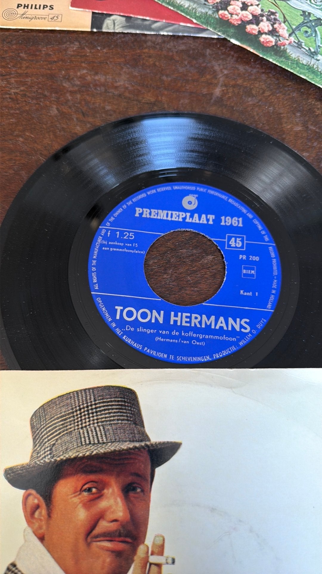 Toon Hermans - Wim Kan (1961), Ophalen of Verzenden, Gebruikt, Humor en Cabaret