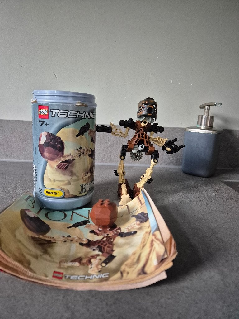 Lego Bionical 8531 Pohatu, Ophalen of Verzenden, Zo goed als nieuw
