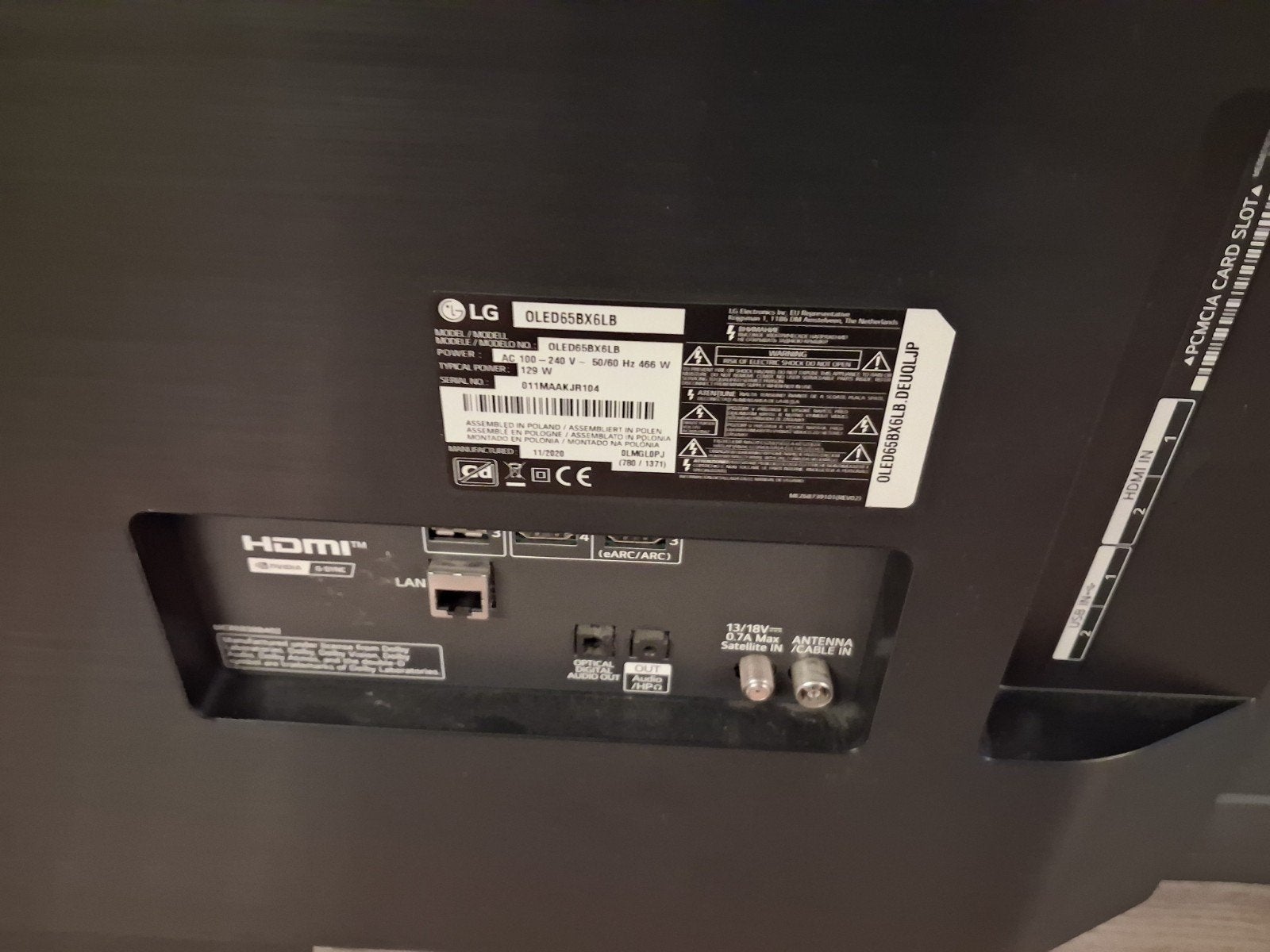 Foto 4 van Defecte LG OLED TV 65BX6LB