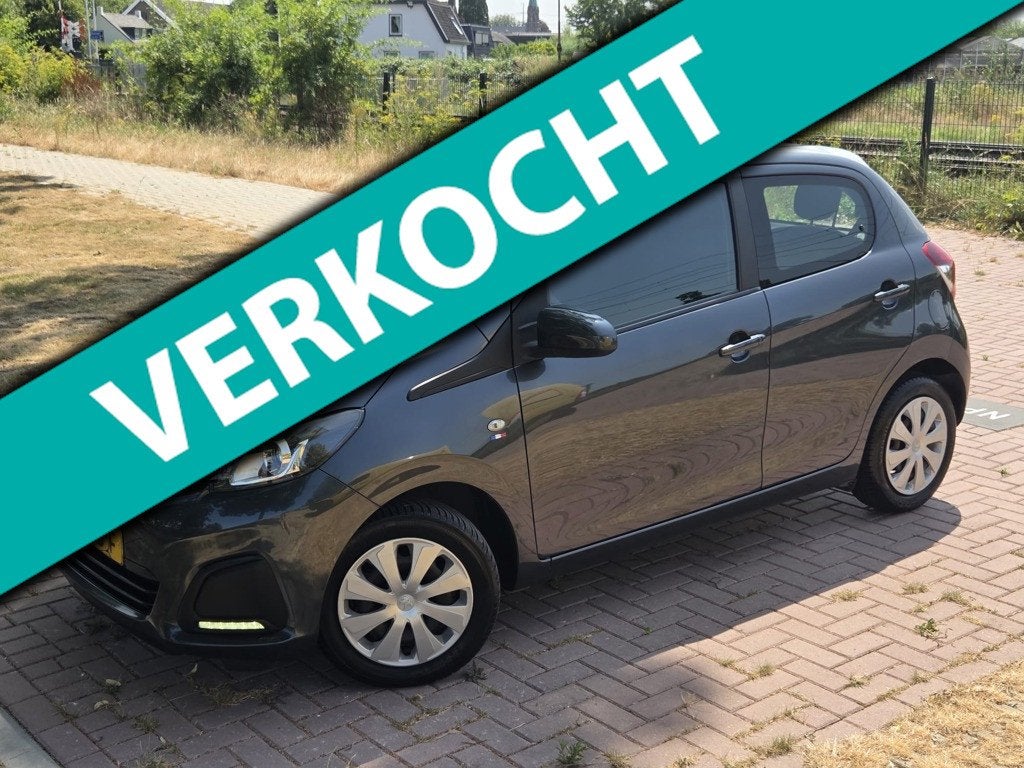 Peugeot 108 1.0 e-VTi Active TOP! 5-Deurs | Dealeronderhoude, Auto's, Peugeot, Voorwielaandrijving, Euro 5, Gebruikt, 31 €/maand