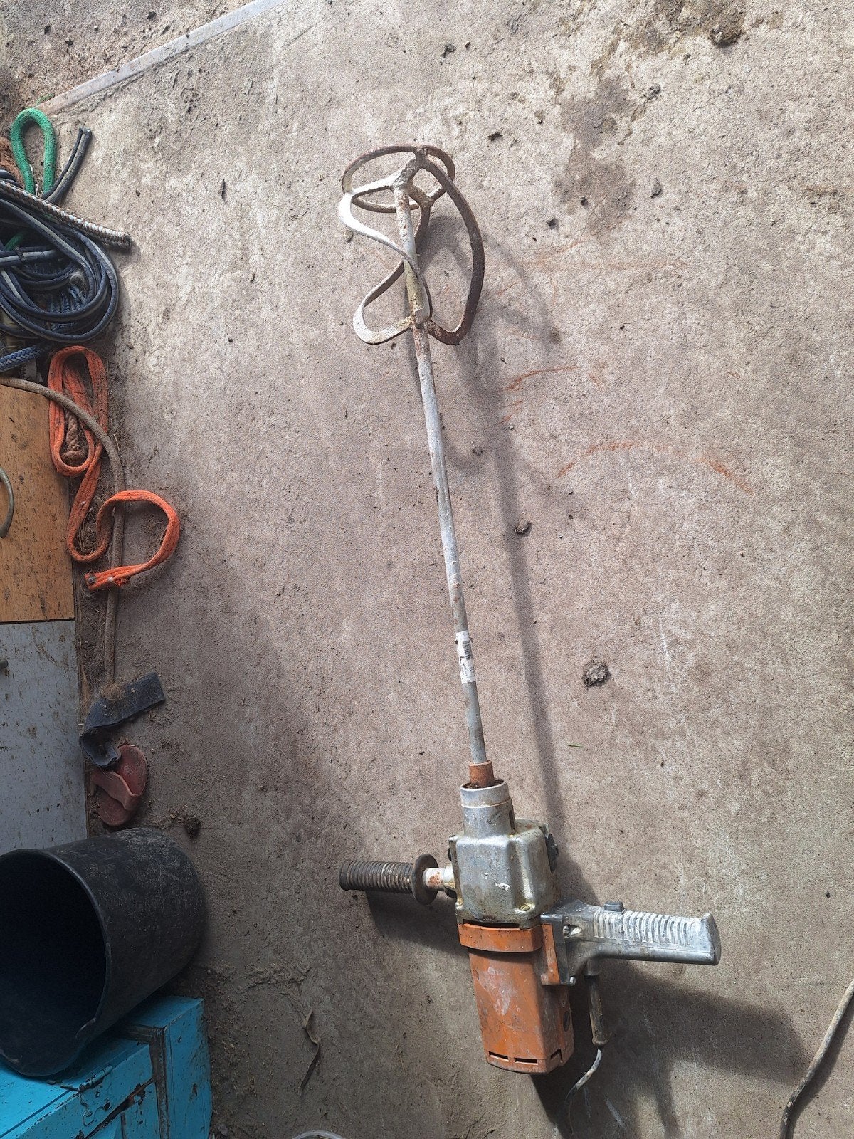 mortel mixer voor stukadoor, Doe-het-zelf en Verbouw, Ophalen of Verzenden