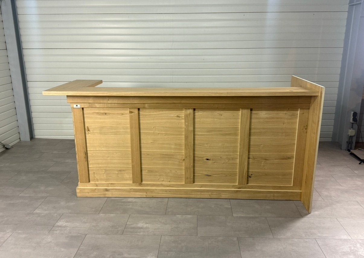 AANBIEDING! Hoekbar / Muurbar  / Mancave bar / Bar 250 cm, Ophalen, Info@123barren.nl, Open einde 12, 123 Barren