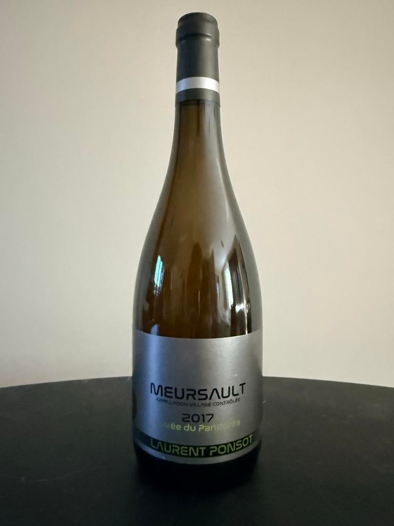 Meursault Laurent Ponsot 2017 - Witte Bourgogne Wijn, Verzamelen, Wijnen, Frankrijk, Nieuw, Ophalen of Verzenden, Witte wijn
