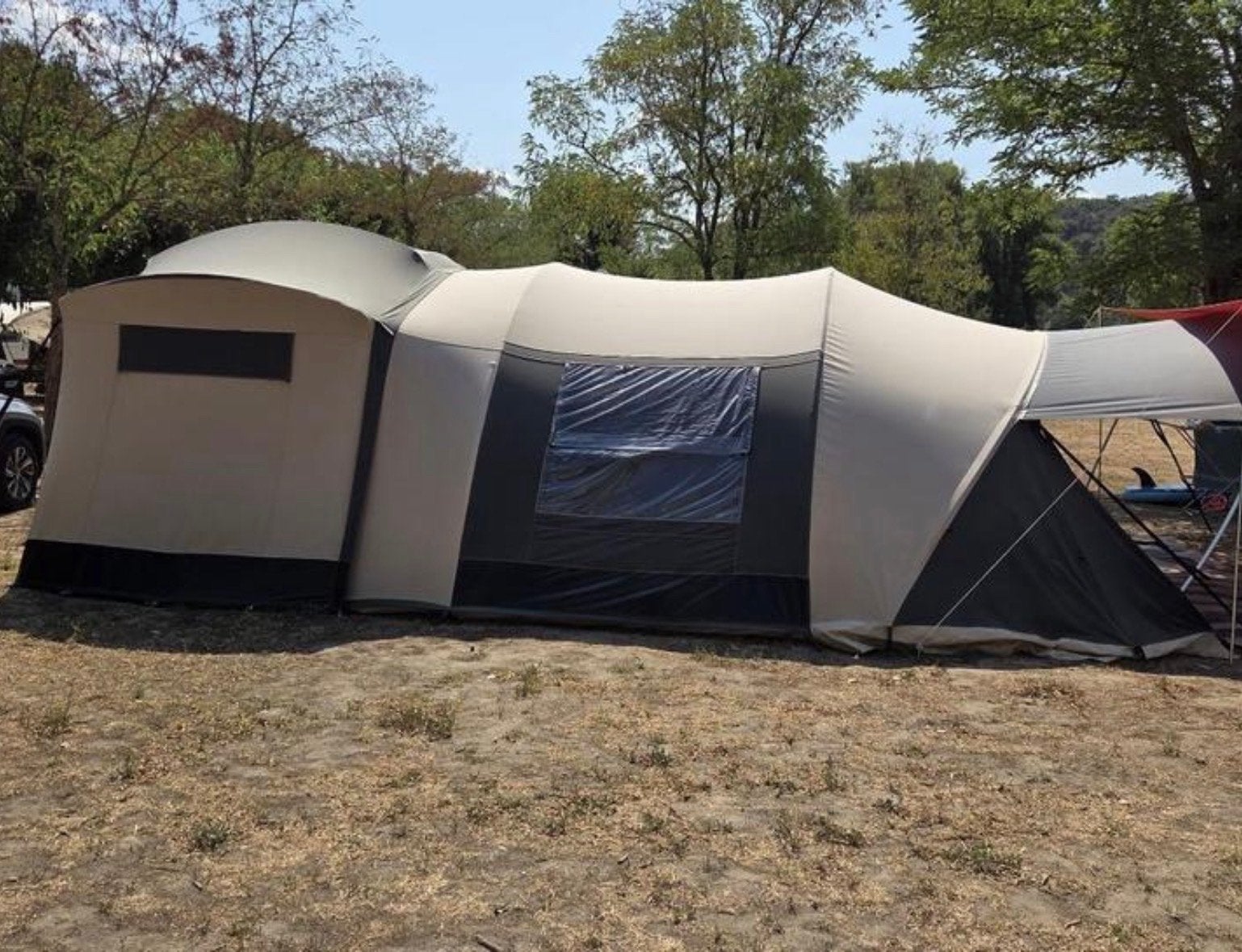 Cabanon Mercury Vouwwagen in goede staat met extra's, Caravans en Kamperen, Vouwwagens, Ophalen, Cabanon, Aanwezig, Meer dan 6