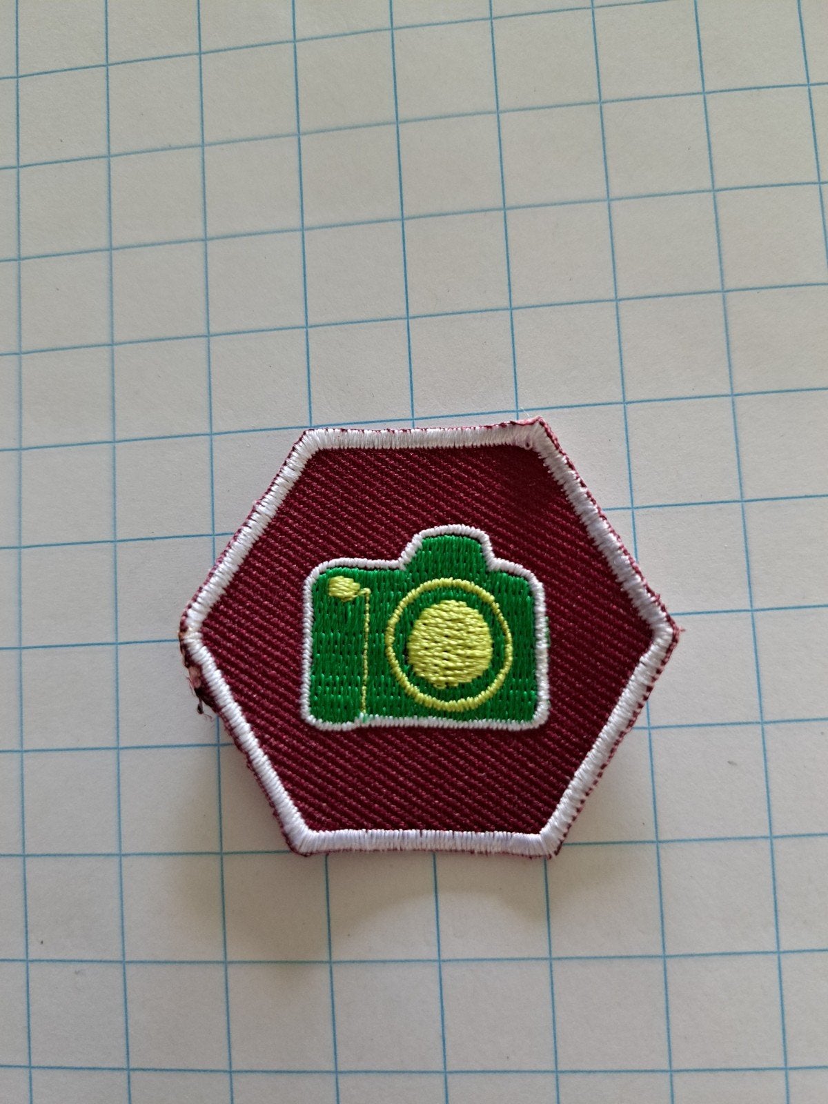 insigne fotograaf specialisatie fase, Verzamelen, Scouting, Ophalen of Verzenden, Nieuw, Embleem, Speld of Insigne