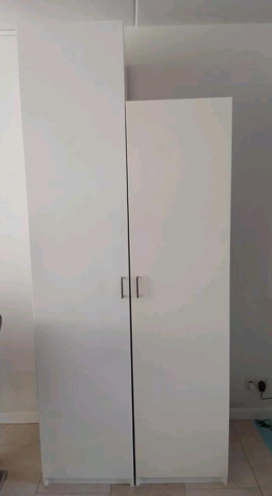 Ruime witte Pax/Ballstad kledingkasten, Ophalen, Gebruikt, 200 cm of meer, 50 tot 100 cm