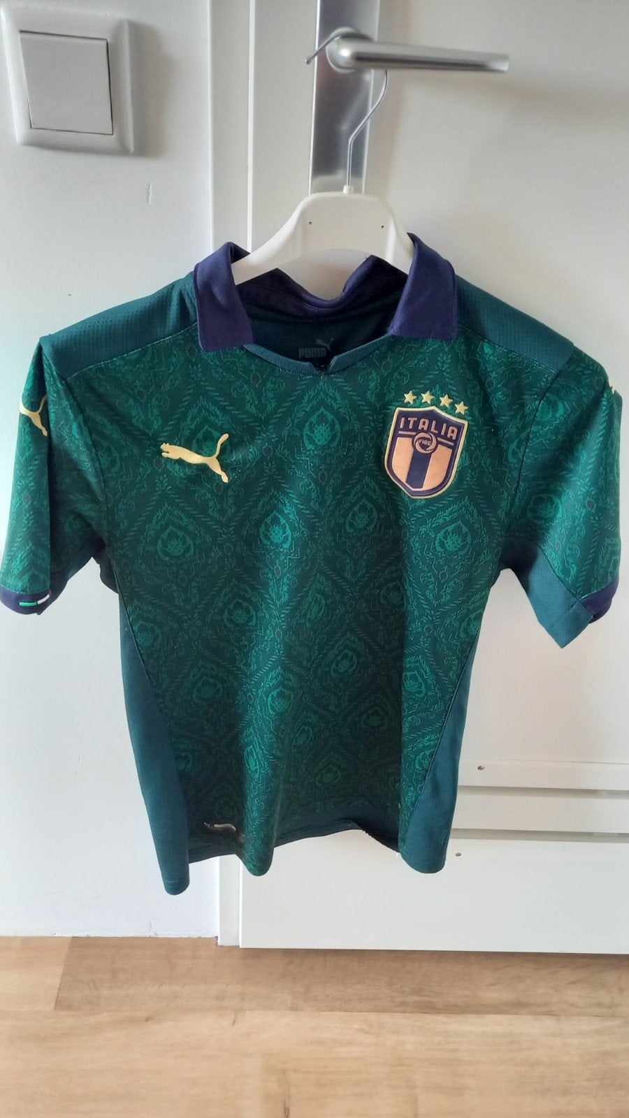 Puma Italië Voetbalshirt - Groen - Maat XS, Puma, Ophalen of Verzenden, Zo goed als nieuw, Voetbal