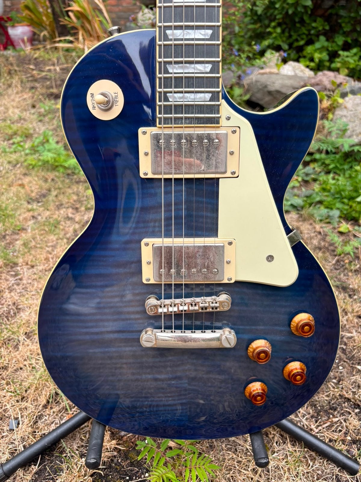 Epiphone Les Paul Standard Pro - Blue Burst, Muziek en Instrumenten, Snaarinstrumenten | Gitaren | Elektrisch, Ophalen, Gebruikt