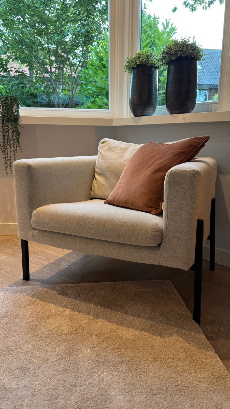Ikea Koarp fauteuil, Ophalen, Zo goed als nieuw, 75 tot 100 cm, 50 tot 75 cm