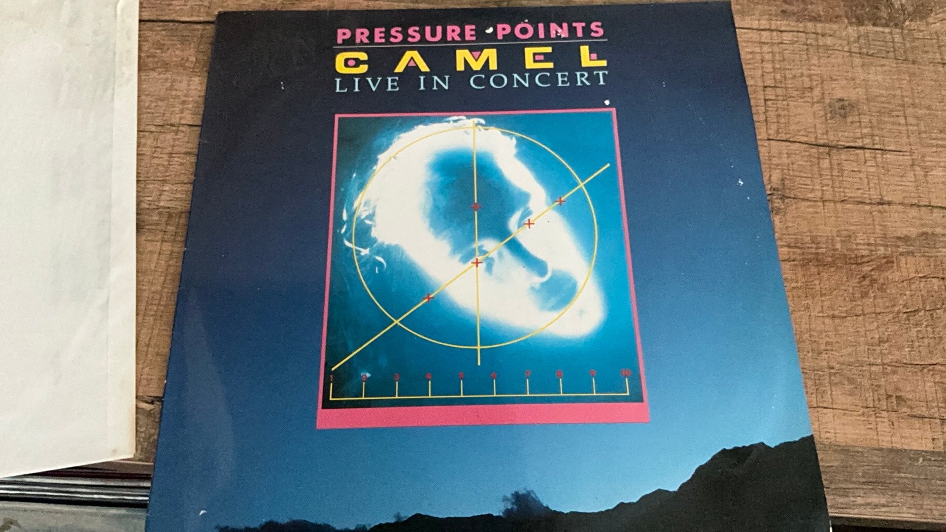 Camel, Pressure Points, Live In Concert, lp, vinyl, Ophalen of Verzenden, Zo goed als nieuw, 12 inch