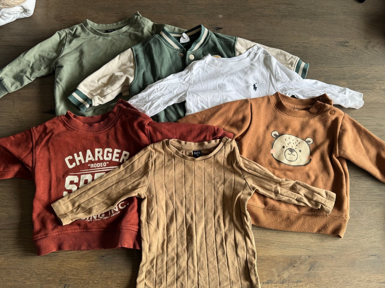 Truien en shirts kledingpakket voor babyjongens maat 74, Ophalen of Verzenden, Gebruikt