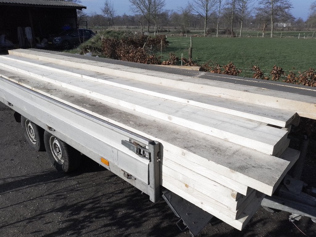 balken spant gordingen 3-5mtr vurenbalken 6mtr dikke planken, Ophalen, Zo goed als nieuw, Balk, Vuren